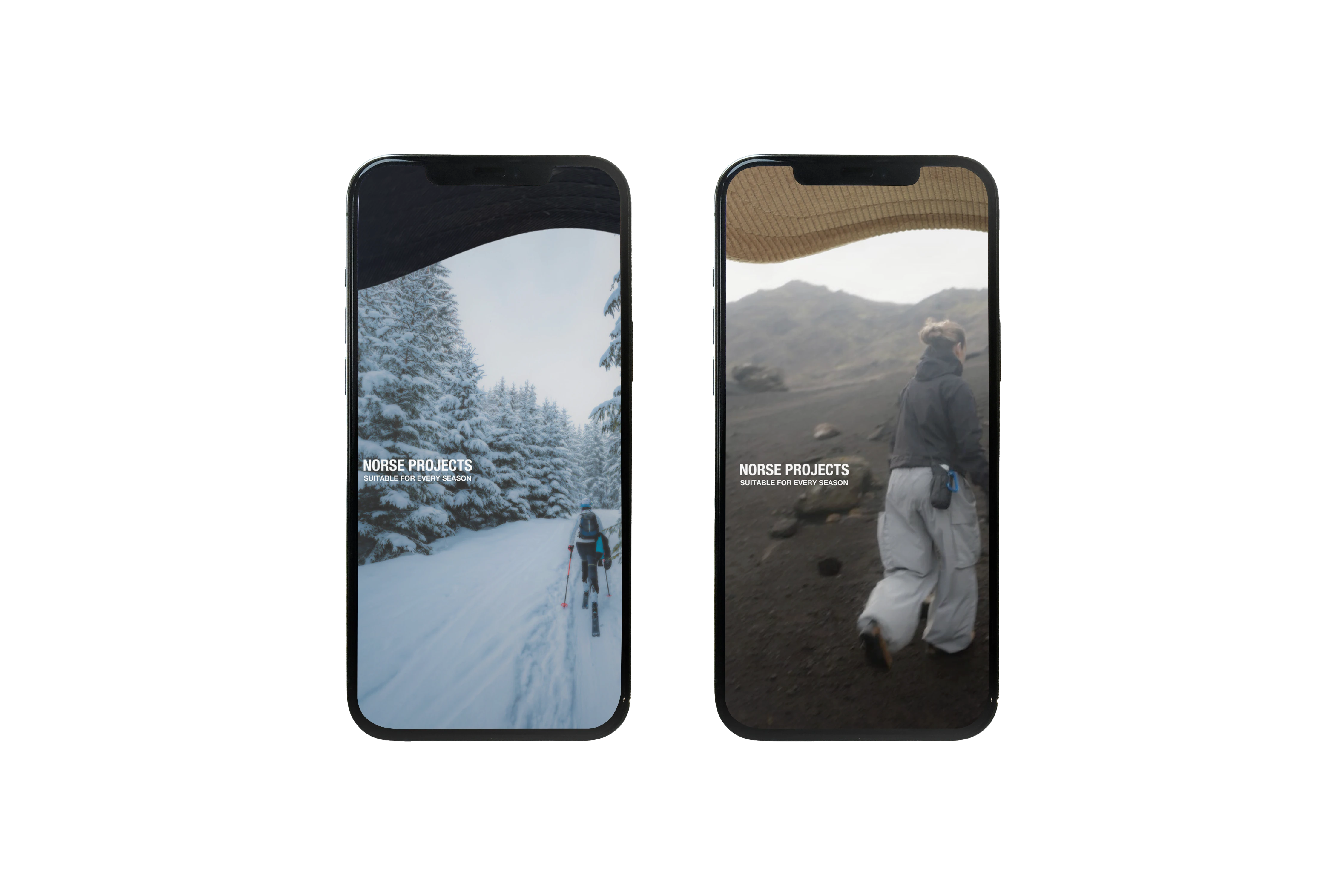 Norse Project final creative showcasing complete seasonal collection